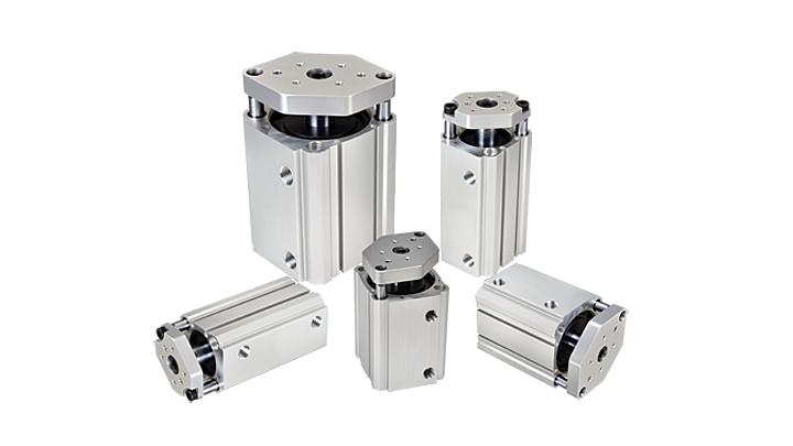 Series CTS Guided Pneumatic Compact Cylinder