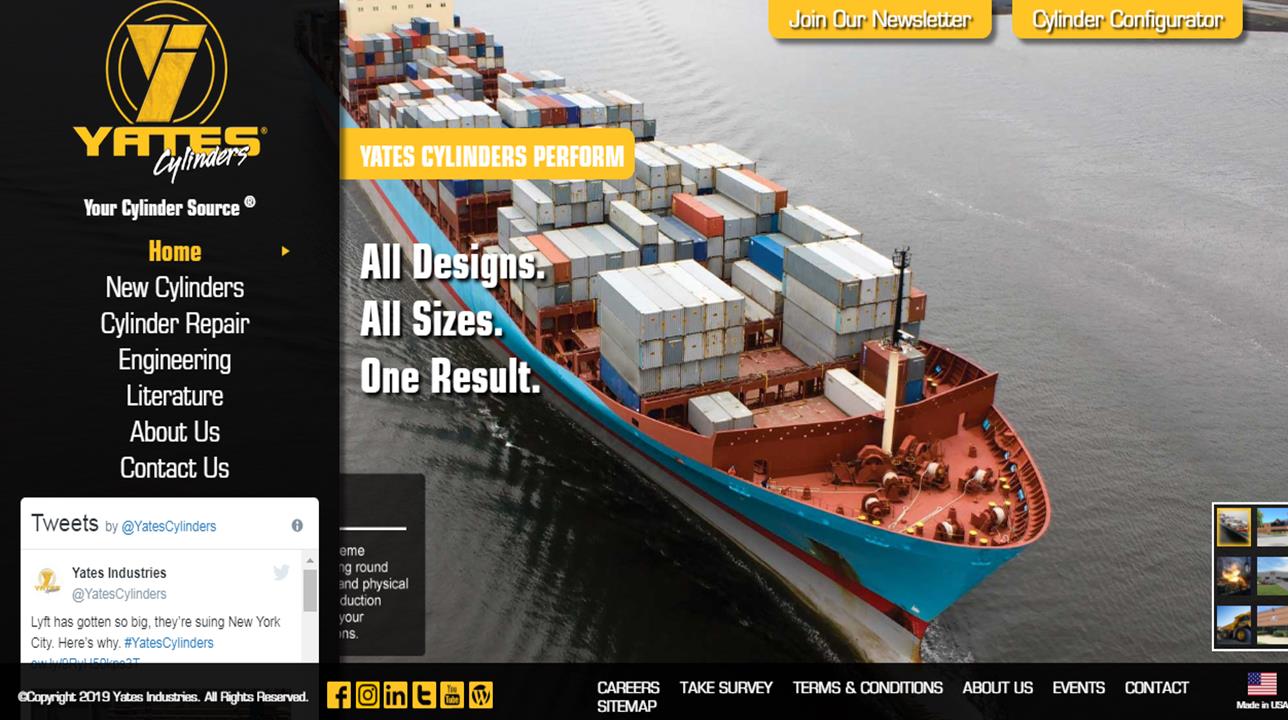 Yates Industries, Inc. Air Cylinders